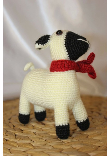 Amigurumi El Işi Doğal Buzyy Kuzu Figürü Doğal Oyuncak Uyku Arkadaşı fiyatları