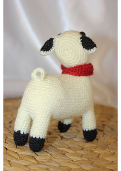 Amigurumi El Işi Doğal Buzyy Kuzu Figürü Doğal Oyuncak Uyku Arkadaşı indirimleri