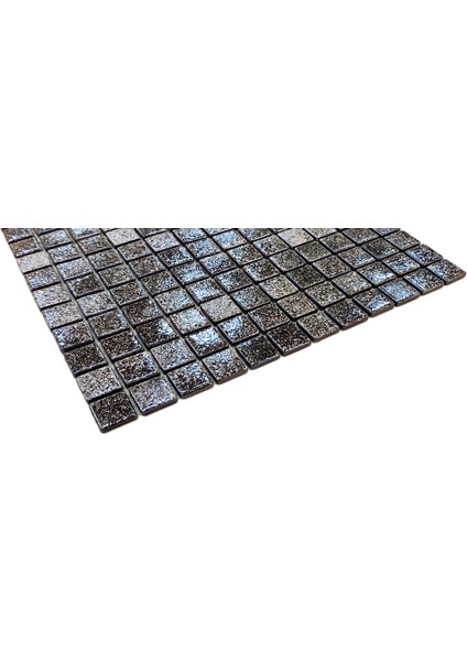 Tüm Yaşam Alanlarının Tüm Yüzeyleri İçin Beyaz Sedefli Siyah Cam Mozaik. Taş Ölçüsü: 25X25 Mm. File Ölçüsü:31.5X31.5 Cm. ( 1 Koli = 10 File Karo = 1 m2 fiyatıdır ) fiyatları