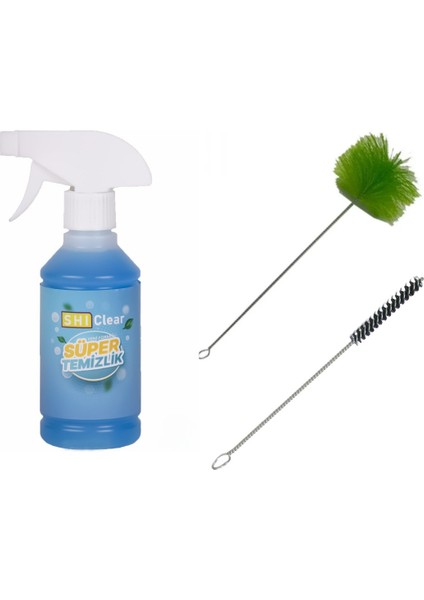 Nargile Takım Temizleme She Clear Serşişemarpuç Temizlik Seti Gövde Temizlik