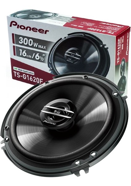 Pıoneer TS-G1620F-2 16 cm 300 Watt Tweeterlı Oto Hoparlör (2li Takım) fiyatları