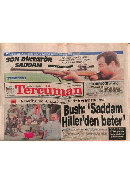 Tercüman Gazetesi 3 Kasım 1990 - Tofaştan Yüzde 7-12 Arasında Zam GZ83228