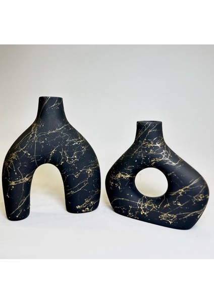 -1207 2 'li Modern Vazo Set