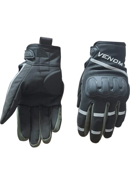 Motosiklet Eldiveni 9010 Haki Soft Shel