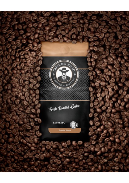 Caffe Del Bello Espresso Special Blend 1 kg (Çekirdek Veya Öğütülmüş)