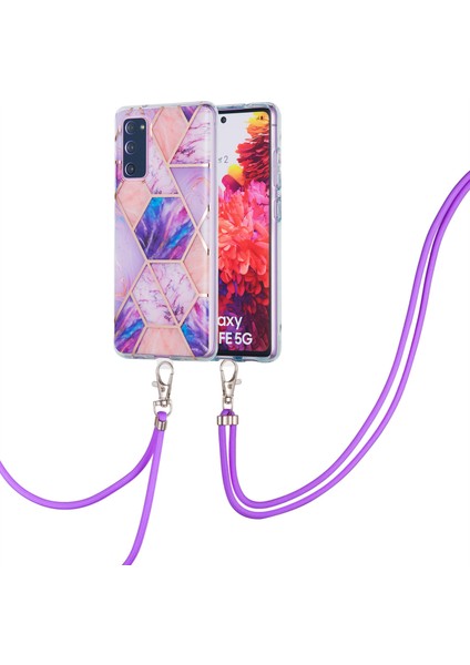 Imd Elektrokaplatma Mermer Desen Telefon Kabuğu Ekleme Tpu Koruyucu Kapak Samsung Galaxy S20 FE/S20 Fan EDITION/S20 Fe 5G/S20 Fan Edition 5G/S20 LITE/S20 Fe 2022-I-LIGHT Mor (Yurt Dışından) fiyatları