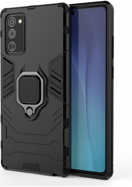 Kickstand Pc Tpu ile Samsung Galaxy Note 20/note 20 5g-Black (Yurt Dışından)