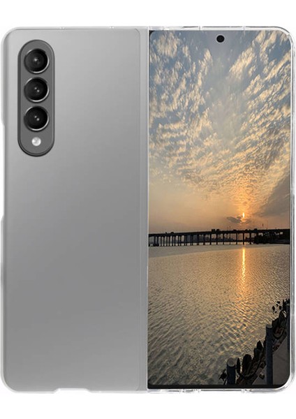 Samsung Galaxy Z Fold3 5g Için Tüm Bağlantı Noktalarına Kolay Erişim ile Şeffaf Sert Pc Telefon Koruyucu Kapak Kılıfı (Yurt Dışından)