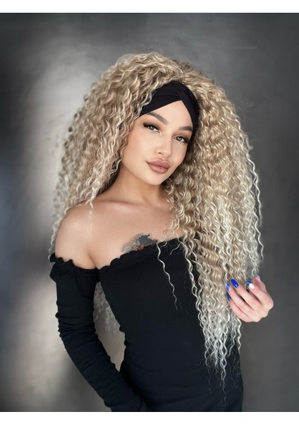 Bandanalı Afro Peruk 12F613