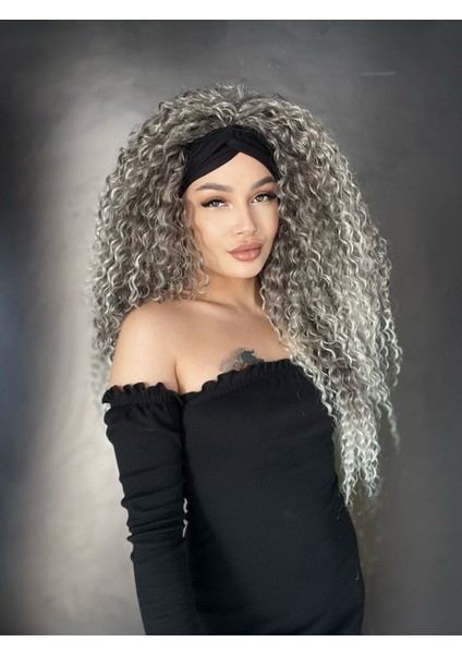 Bandanalı Afro Peruk 4F613NICE