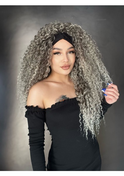 Bandanalı Afro Peruk.ön Kısımda Bandanası Vardır 4F613 fiyatları