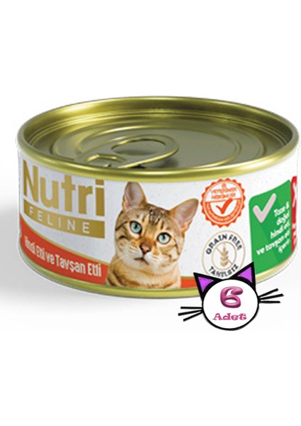 85 gr Hindi Tavşanlı 6 Adet Yaş Kedi Maması fiyatları