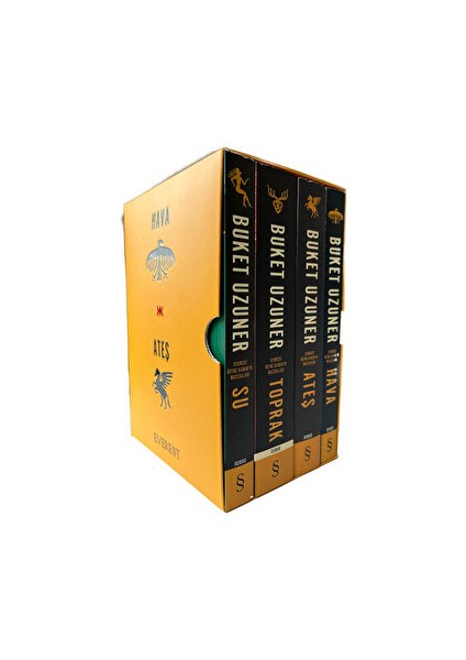 Hava - Su - Toprak - Ateş - 4 Kitap - Buket Uzuner