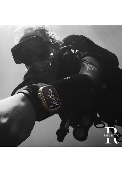Watch Uyumlu 42MM 44MM 45MM 49MM 1/2/3/4/5/6/se/7/8/9 Ultra Kordon Ocean Loop Kordon
