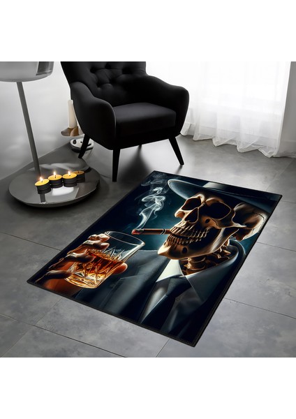 Özel Tasarım, Pamuklu ve Kaydırmaz Taban, Yıkanabilir, Modern, Farklı Tasarım, Modern Halı