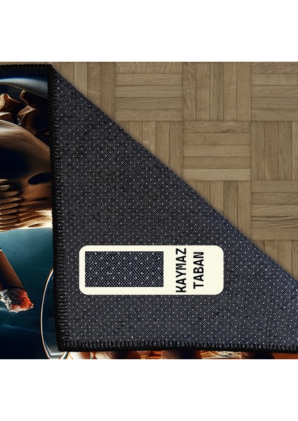 Özel Tasarım, Pamuklu ve Kaydırmaz Taban, Yıkanabilir, Modern, Farklı Tasarım, Modern Halı