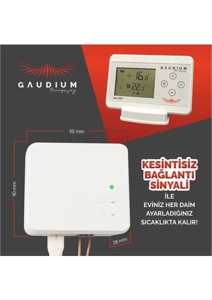 ALV-227 Kablosuz Dijital Dokunmatik Oda Termostatı indirimleri