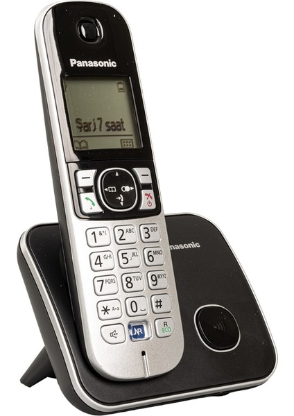 Panasonic KX-TG6811 Dect Siyah Telsiz Telefon Byr  [byrtek]