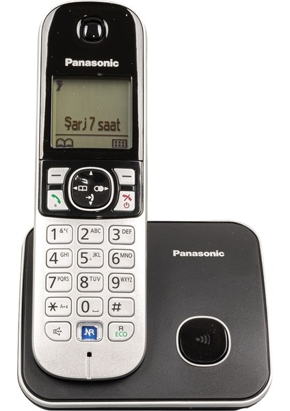 Panasonic KX-TG6811 Dect Siyah Telsiz Telefon Byr  [byrtek]