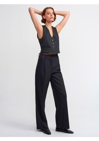 60525 Düğmeli Yelek-Antrasit modelleri