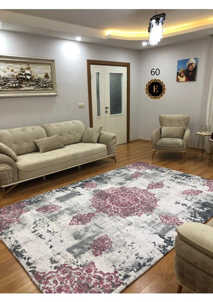 Kadife Kumaş Lastikli Halı Örtüsü