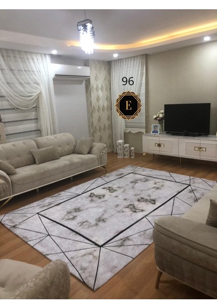Kadife Kumaş Lastikli Halı Örtüsü