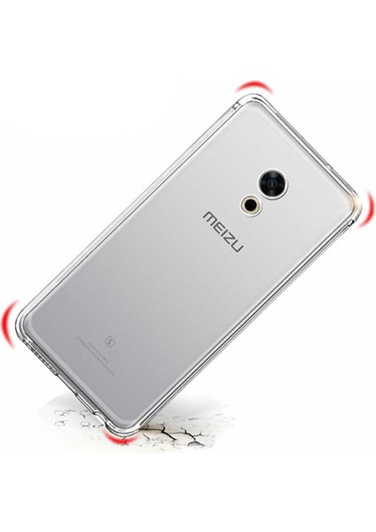 Meizu M6S Kılıf Ultra Ince ve Dayanıklı Esnek Tam Uyumlu Şeffaf Kılıf
