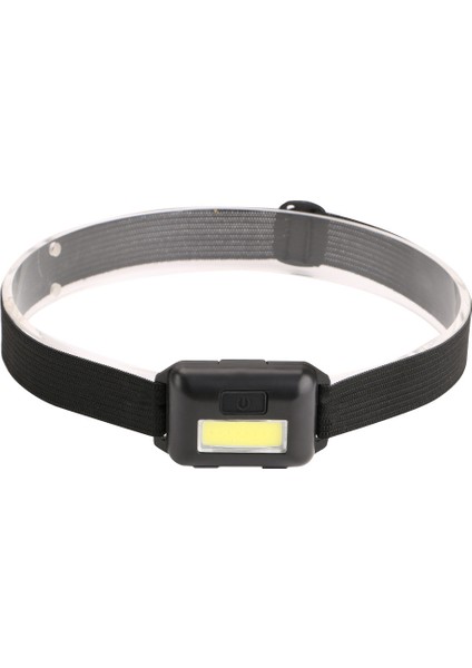 Cob LED Mini Kafa Işık Lambası Far 3 Modu Yağmur Geçirmez Kafa Torch El Feneri Kafa Açık Kamp Balıkçılık Siyah (Yurt Dışından)