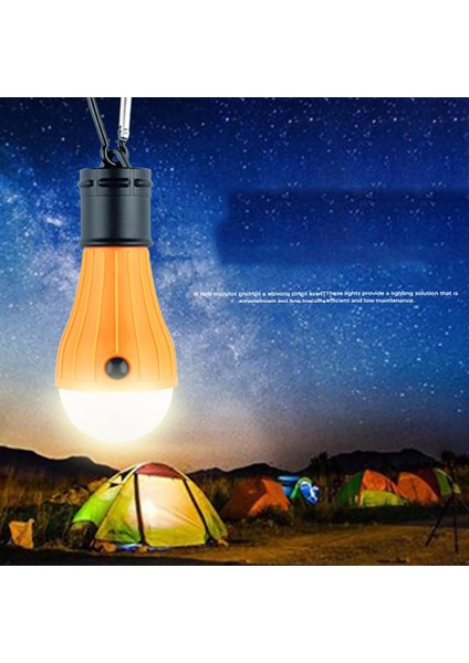 Parlak Fener Çadır Işığı LED Ampul Acil Durum Lambası Asılı Kanca El Feneri Siyah ve Sarı (Yurt Dışından) fiyatları
