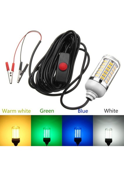 LED Balıkçılık Işık Derin Damla Sualtı Lures Işık Su Geçirmez Balık Attrtor (Yurt Dışından) fiyatları