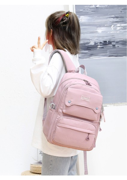 Üç Ila Altıncı Sınıflardaki Ilkokul Öğrencileri Için Ortaokul Kız Öğrencilerine Yönelik Büyük Kapasiteli Okul Çantaları (Yurt Dışından) fiyatları