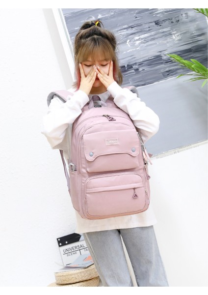 Üç Ila Altıncı Sınıflardaki Ilkokul Öğrencileri Için Ortaokul Kız Öğrencilerine Yönelik Büyük Kapasiteli Okul Çantaları (Yurt Dışından) modelleri