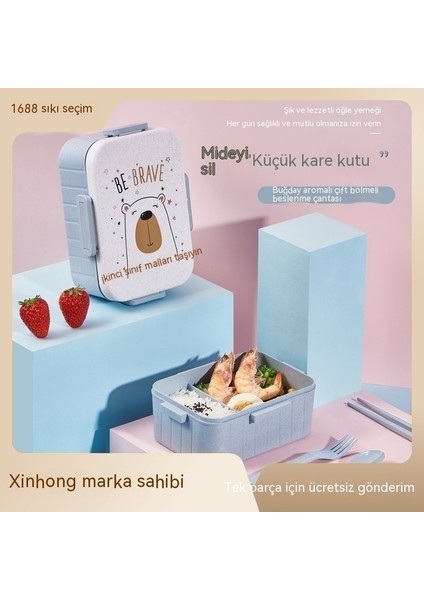 Yeni Çin Tarzı Buğday Saman Yalıtım Bento Kutusu Sofra Takımı Seti Taşınabilir Öğle Yemeği Kutusu Mühürlü Öğle Yemeği Kutusu Öğrenci Ev (Yurt Dışından) fiyatları