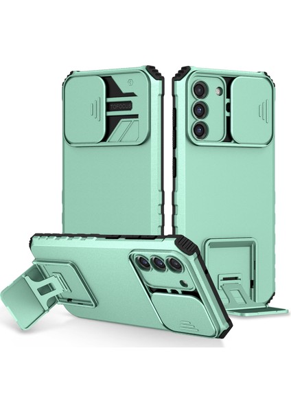 Samsung Galaxy S20 FE/S20 Fe 5G/S20 Fe 2022 Kayar Kamera Kapaklı Sağlam Standı Telefon Kılıfı (Yurt Dışından)