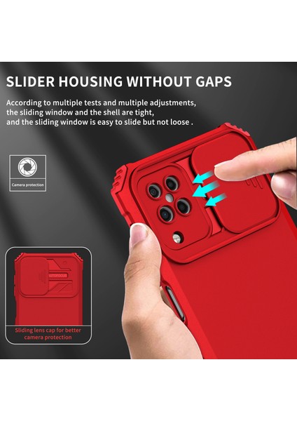 Samsung Galaxy A22 4g Kayar Kamera Kapaklı Sağlam Standı Telefon Kılıfı (Yurt Dışından) modelleri