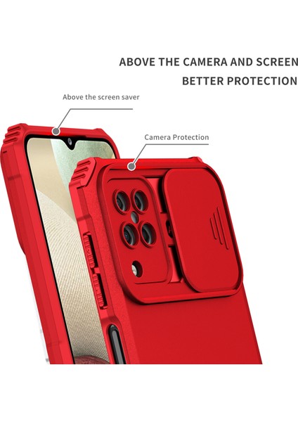 Samsung Galaxy A22 4g Kayar Kamera Kapaklı Sağlam Standı Telefon Kılıfı (Yurt Dışından) indirimleri