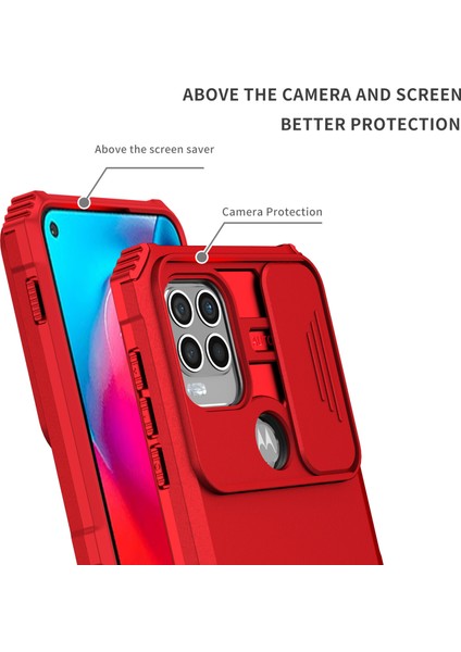 Motorola Moto G Stylus 5g Kayar Kamera Kapaklı Sağlam Standı Telefon Kılıfı (Yurt Dışından) indirimleri