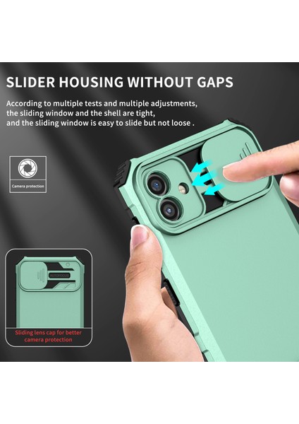 Samsung Galaxy A04 4g Kayar Kamera Kapaklı Sağlam Standı Telefon Kılıfı (Yurt Dışından) fırsatları