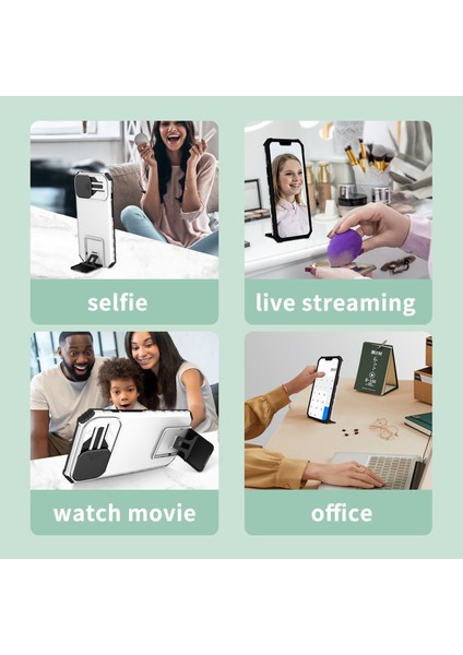 Samsung Galaxy A04 4g Kayar Kamera Kapaklı Sağlam Standı Telefon Kılıfı (Yurt Dışından) fiyatları