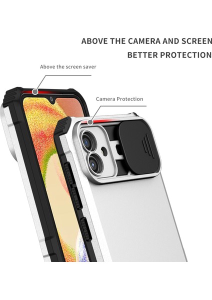 Samsung Galaxy A04 4g Kayar Kamera Kapaklı Sağlam Standı Telefon Kılıfı (Yurt Dışından) modelleri