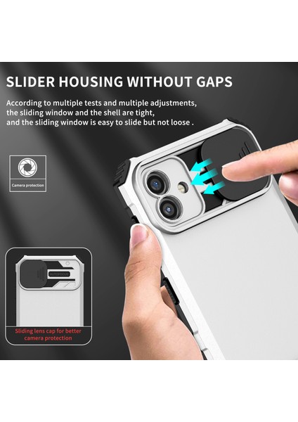 Samsung Galaxy A04 4g Kayar Kamera Kapaklı Sağlam Standı Telefon Kılıfı (Yurt Dışından) fırsatları