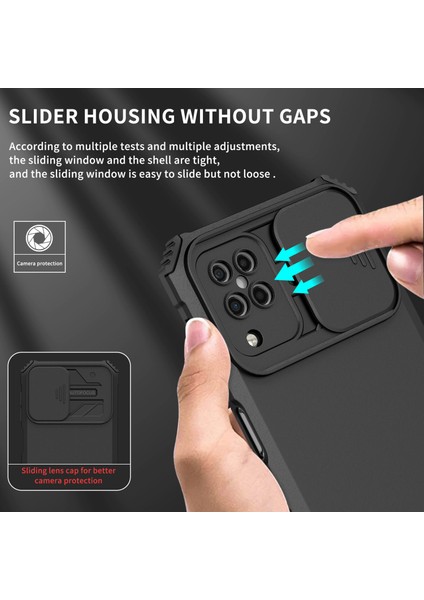 Samsung Galaxy A22 4g Kayar Kamera Kapaklı Sağlam Standı Telefon Kılıfı (Yurt Dışından) modelleri