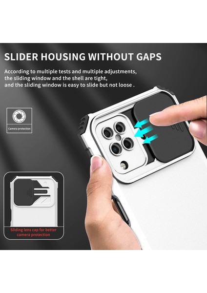 Samsung Galaxy A22 4g Kayar Kamera Kapaklı Sağlam Standı Telefon Kılıfı (Yurt Dışından) modelleri