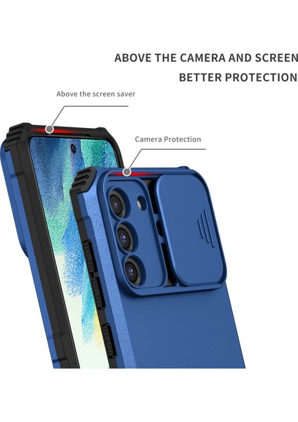 Samsung Galaxy S21 Plus 5g Kayar Kamera Kapaklı Sağlam Standı Telefon Kılıfı (Yurt Dışından) indirimleri