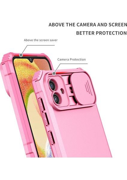 Samsung Galaxy A04 4g Kayar Kamera Kapaklı Sağlam Standı Telefon Kılıfı (Yurt Dışından) modelleri