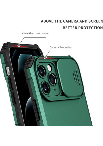 iPhone 11 Pro Max Kayar Kamera Kapaklı Sağlam Standı Telefon Kılıfı (Yurt Dışından) indirimleri