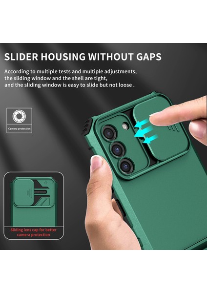 Samsung Galaxy S21 Plus 5g Kayar Kamera Kapaklı Sağlam Standı Telefon Kılıfı (Yurt Dışından) fırsatları