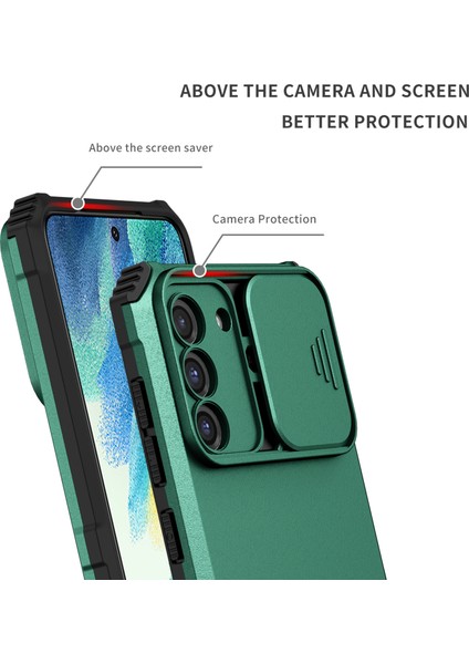 Samsung Galaxy S21 Plus 5g Kayar Kamera Kapaklı Sağlam Standı Telefon Kılıfı (Yurt Dışından) indirimleri