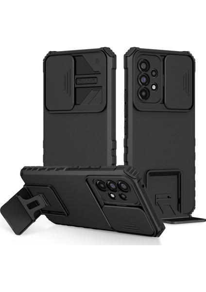 Samsung Galaxy A53 5g Kayar Kamera Kapaklı Sağlam Standı Telefon Kılıfı (Yurt Dışından)