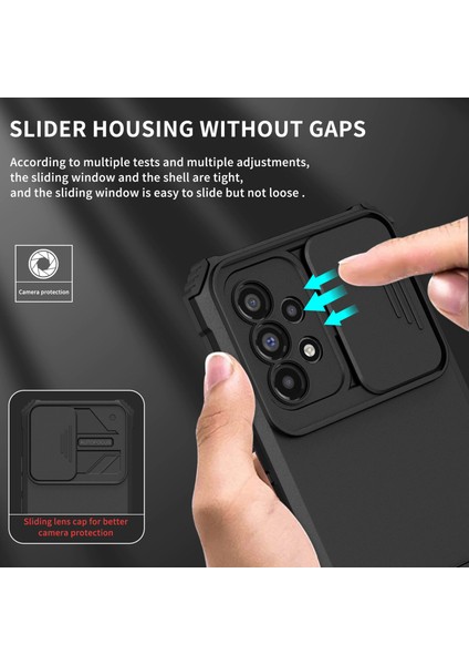 Samsung Galaxy A53 5g Kayar Kamera Kapaklı Sağlam Standı Telefon Kılıfı (Yurt Dışından) modelleri